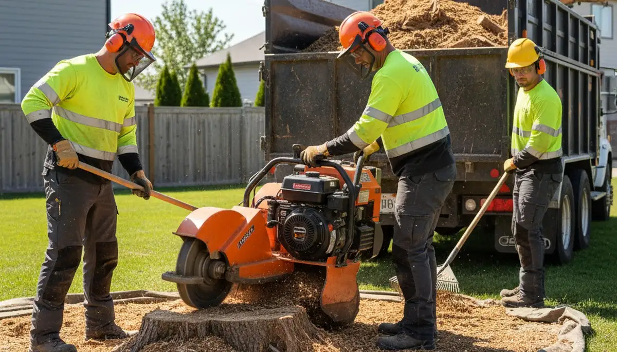 Columbus, OH stump removal service for safe, complete stump grinding and cleanup