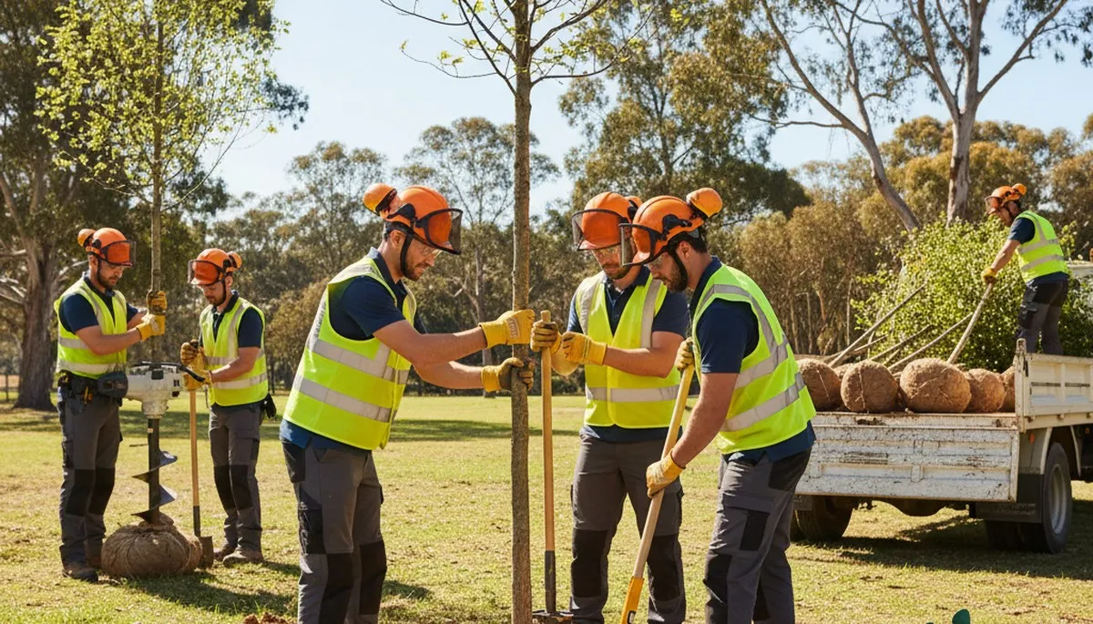 Tree planting services in Columbus, OH for residential properties