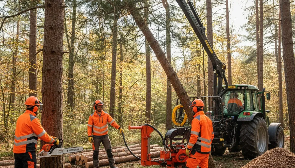 Woodlot management in Columbus, OH by Arbor Tree Care for safer, healthier wooded acreage